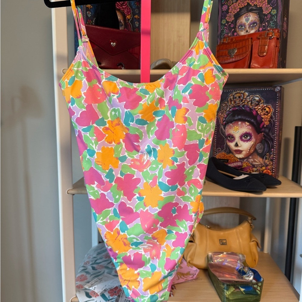 Cotton On: Body Floral Multicolor Swimsuit NWT size M